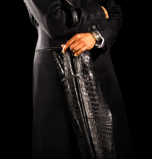 Billionaire Couture Crocodile Skin Umbrella