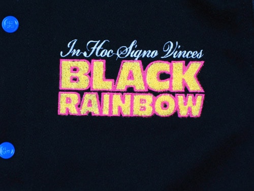 Black Rainbow x BKRW "In Hoc Signo Vinces" Varsity Jacket