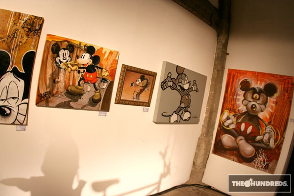 BLOC28 Auction for Art Share Los Angeles Exhibition Recap