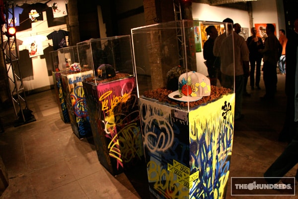 BLOC28 Auction for Art Share Los Angeles Exhibition Recap