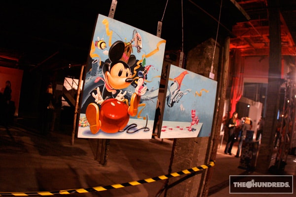 BLOC28 Auction for Art Share Los Angeles Exhibition Recap