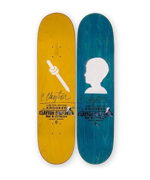 Clayton Brothers x Krooked Skateboards Decks