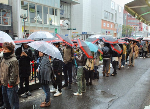 COMME des GARCONS for H&M Japan Launch