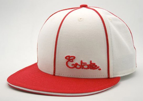 Estate LA Pinstripe Script Fitted Cap