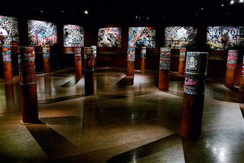 FAILE | "Lost In Glittering Shadows" at Lazarides Gallery