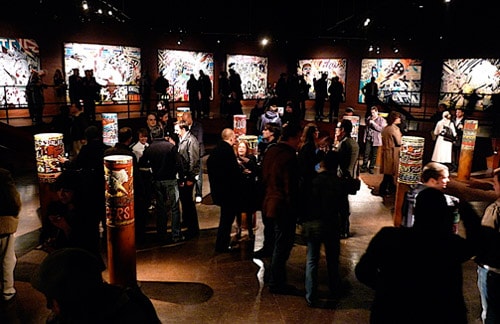 FAILE | "Lost In Glittering Shadows" at Lazarides Gallery