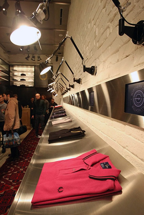 Wonderwall for Fred Perry Moscow