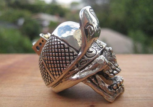 Han Cholo x Diamond Supply Co. "SK8 2 Death" Pendant