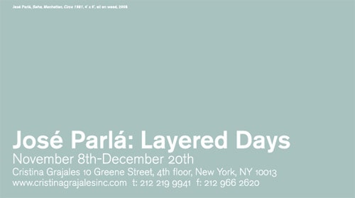Jose Parla: Layered Days Exhibition