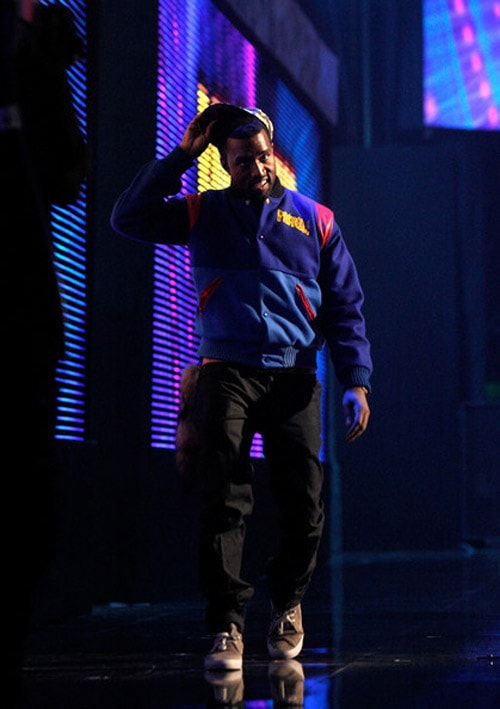 Kanye West - Pastelle Jacket Preview at the American Music Awards