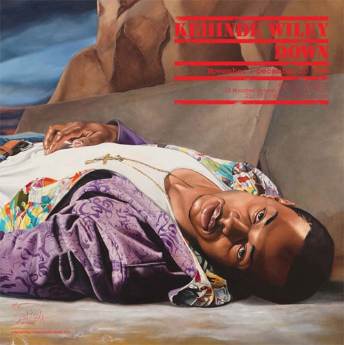Kehinde Wiley "Down" Exhibition Recap