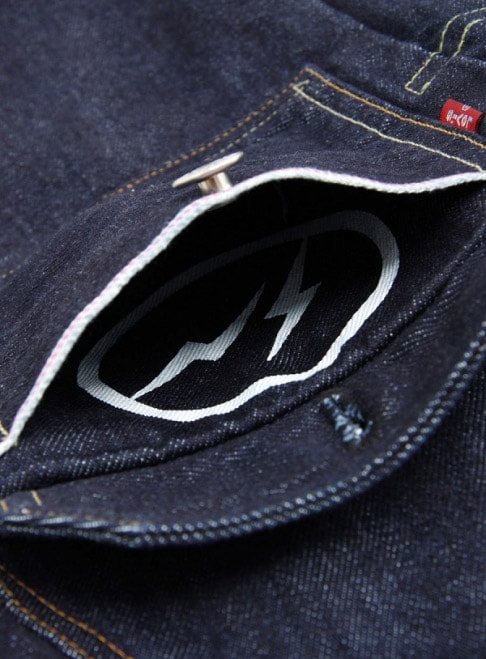 Levi's Fenom 2nd Type Navy Knit Custom Jacket