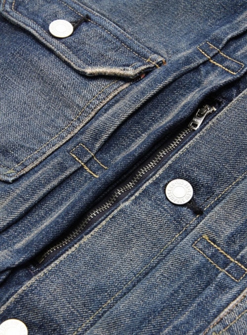 Levi's Fenom 2nd Type Navy Knit Custom Jacket