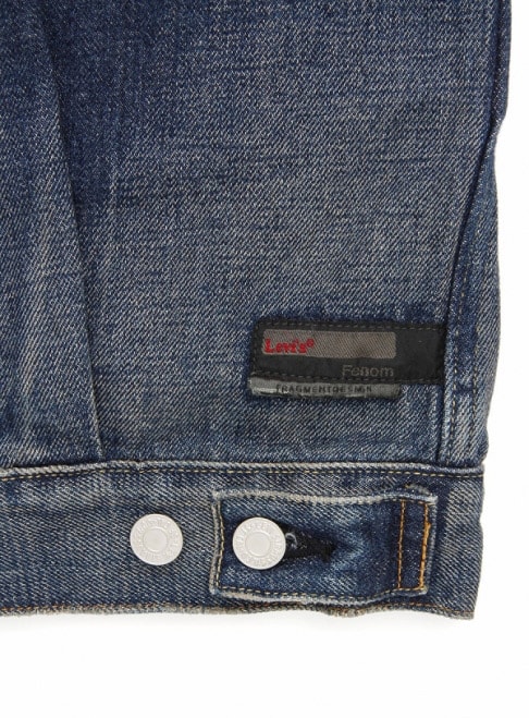 Levi's Fenom 2nd Type Navy Knit Custom Jacket
