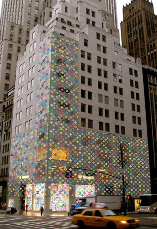 Louis Vuitton 5th Ave. Store Design by Takashi Murakami