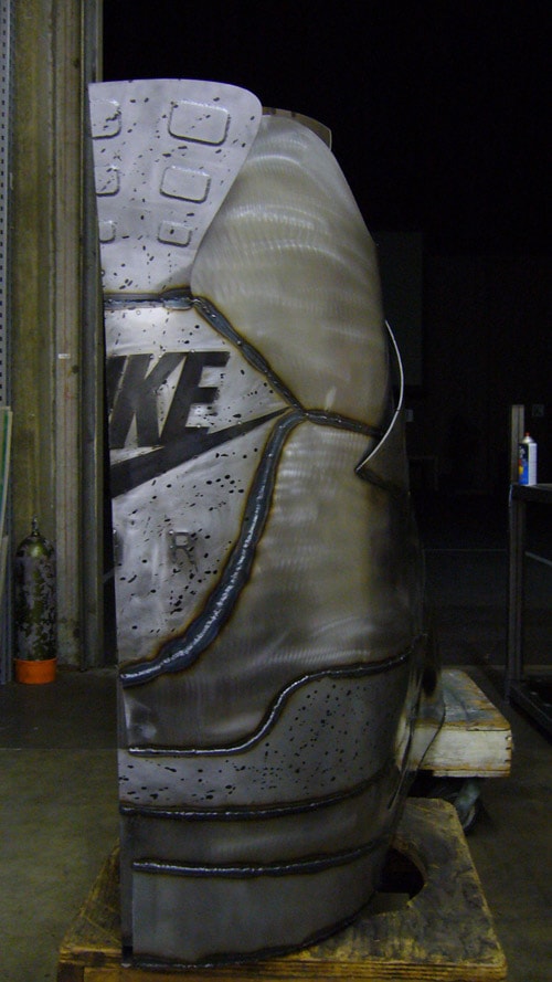 Metal Man ED Air Jordan IV Sculpture