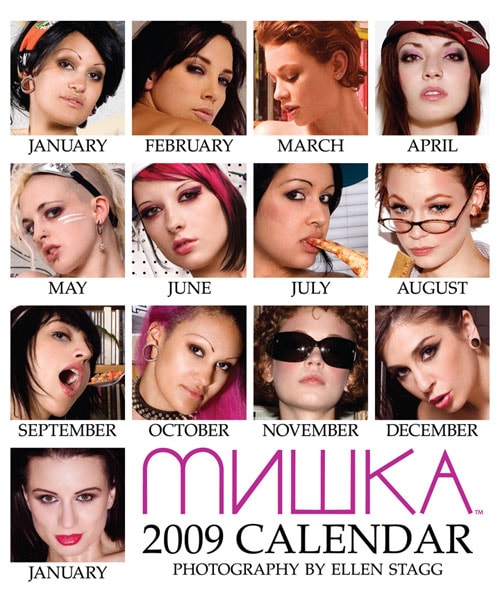 Mishka NYC 2009 Calendar by Ellen Stagg