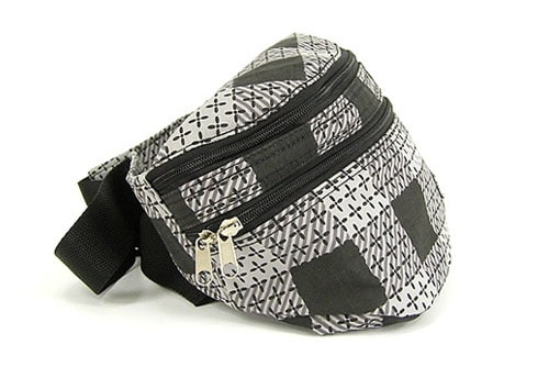 Montage Plaid Hip Bag 