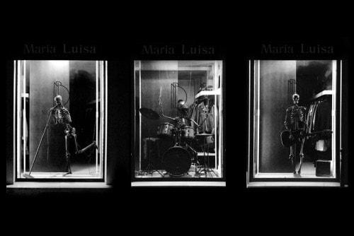 Natalia Brilli | Leather Rock Band Installation