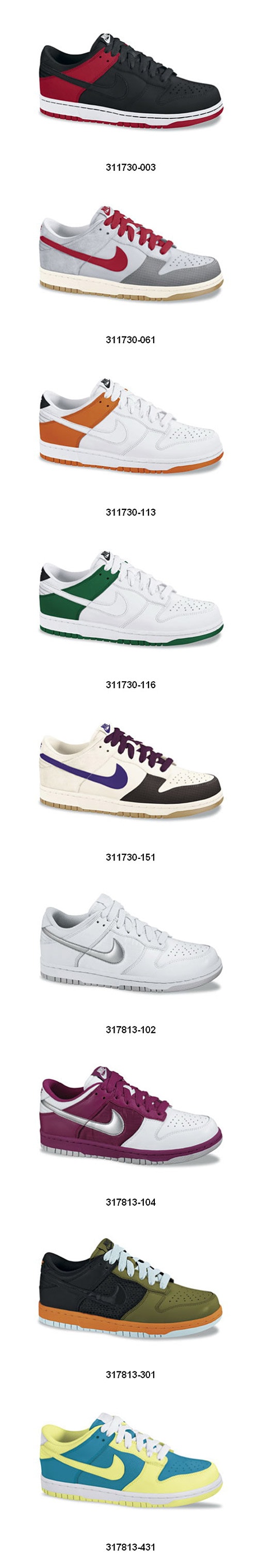 Nike Dunks 2009 Spring Preview