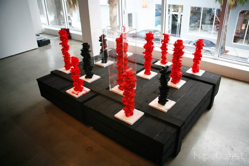 Art Basel Miami 2008 - Arne Quinze "Sculptures" Exhibition