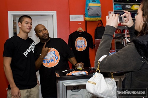 Bun B x The Hundreds T-shirt Release 