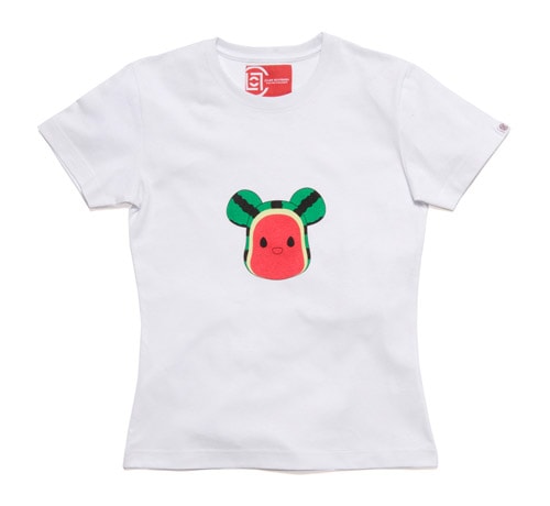 Medicom Toy x CLOT Strawberry & Watermelon Polo | T-shirt 