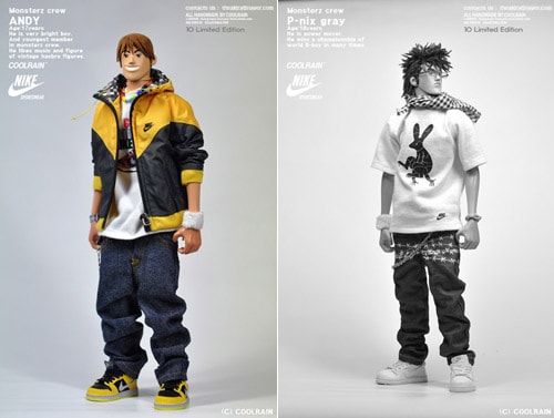 Coolrain - Andy & P-nix Gray Figures