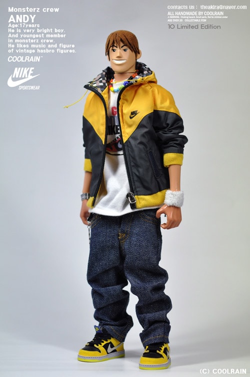 Coolrain - Andy & P-nix Gray Figures