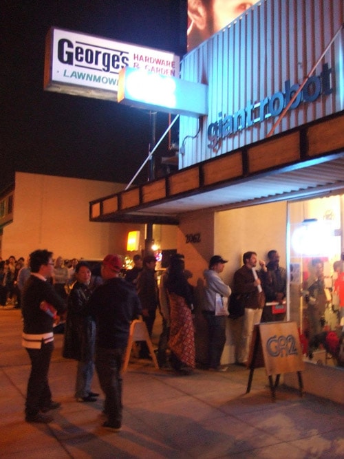 David Choe's "Choegal" Signing