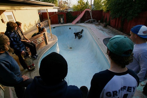 Forclosures leading to Skateable Empty Pools