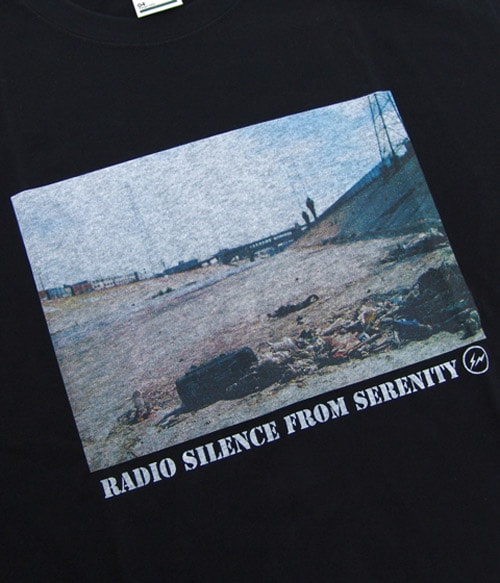 fragment design x Steppers Records "Radio Silence from Serenity" Tee
