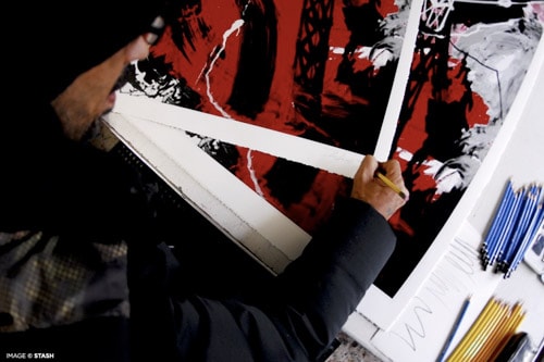 Futura Krunk Canvas Prints - Behind the Scenes