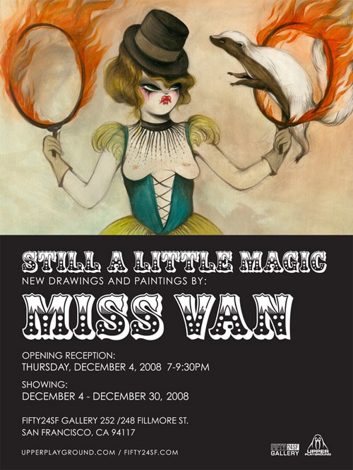 Jeremy Fish & Miss Van Exhibition at FIFTY24SF Gallery