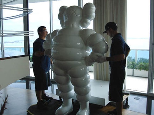 KAWS White Chum Statue 