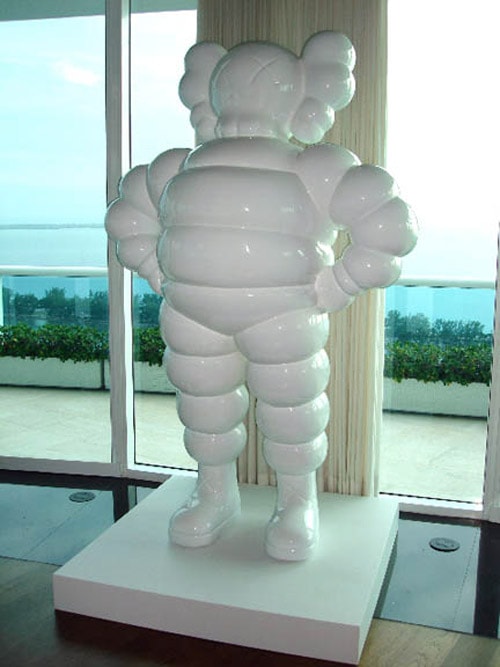 KAWS White Chum Statue 
