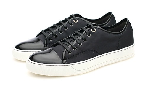 Lanvin Leather Tennis Sneakers