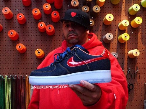 Mayor's Nike iD Bespoke Air Force 1