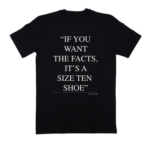 +41 x Cellophane Boutique "Size Ten Shoe" Tee