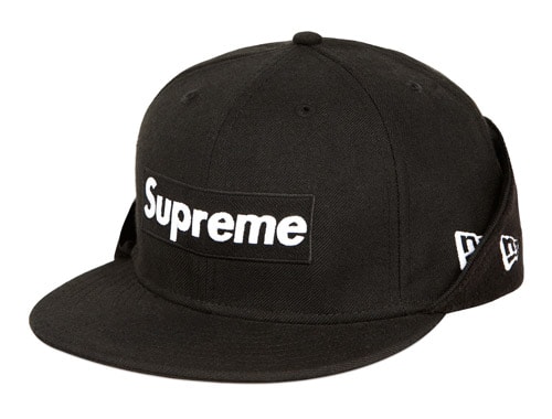 Supreme Box Logo Fleece New Era Fitted Cap