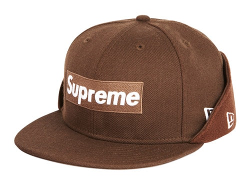 Supreme Box Logo Fleece New Era Fitted Cap