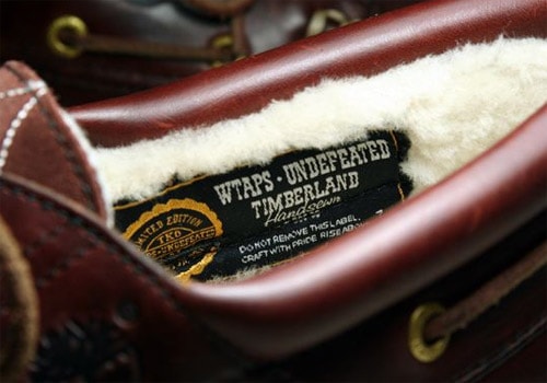 UNDFTD x WTAPS x Timberland 3-Eyelet Lug