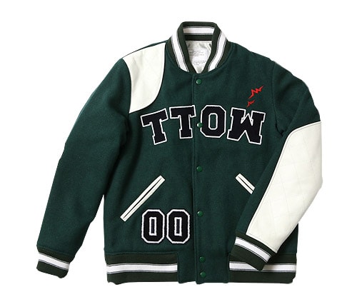 whiz limited 76 Star Varsity Jacket