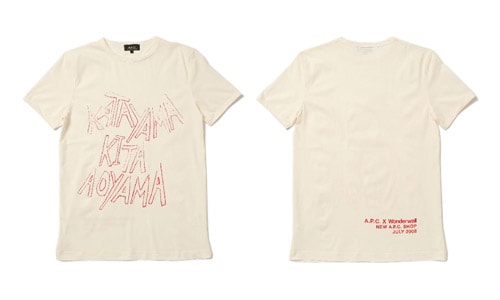 Wonderwall x APC Katayama Tee