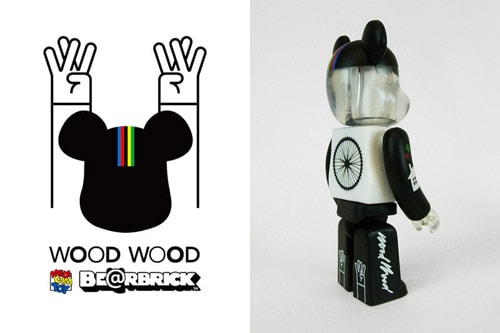Wood Wood x Medicom Toy Bearbrick