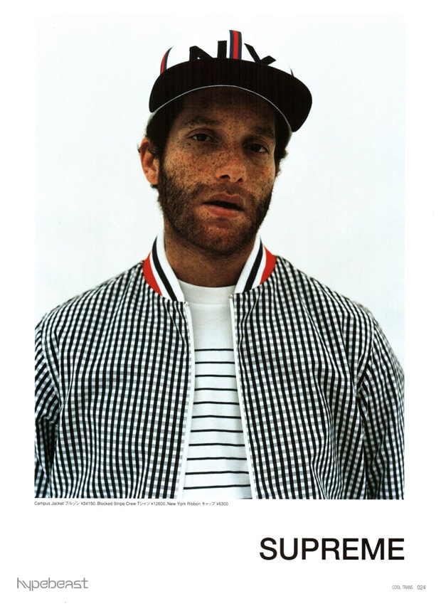 Supreme 2009 Spring/Summer Lookbook with A-ron in Cool Trans Magazine