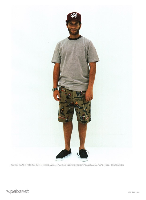 Supreme 2009 Spring/Summer Lookbook with A-ron in Cool Trans Magazine