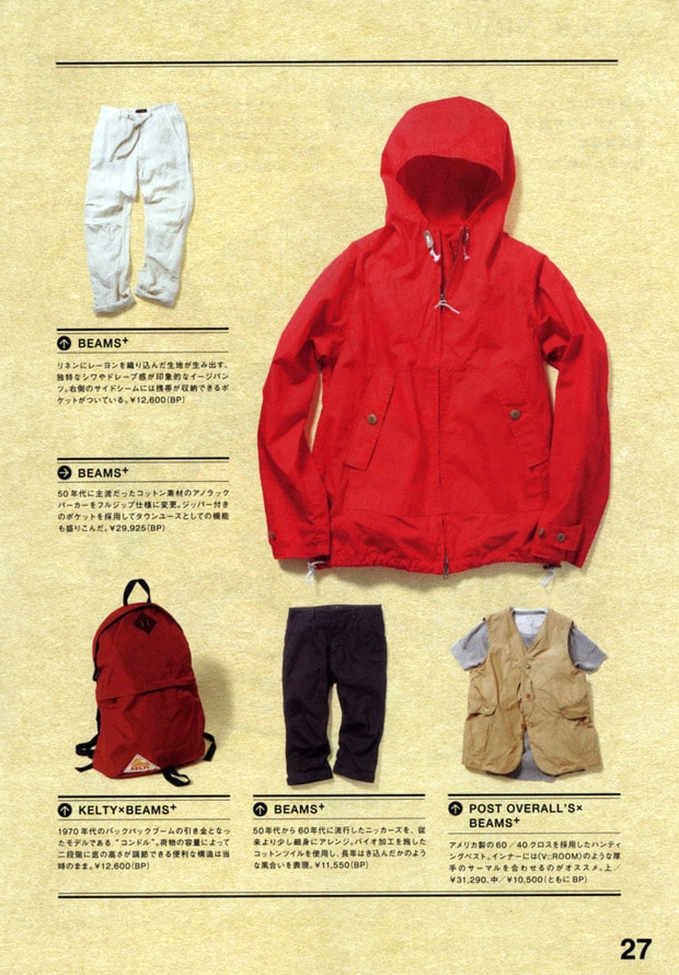 Beams 2009 Spring/Summer Catalog