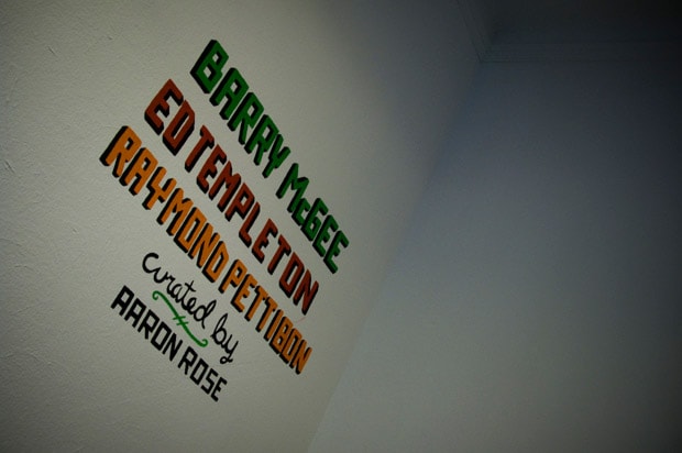 McGee, Templeton, & Pettibon Exhibition Recap