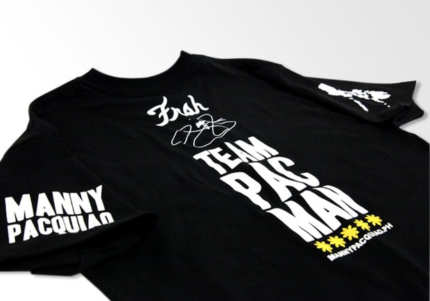 Manny Pacquiao x Pound 4 Pound International x FRSH "Official Team Pac Man" Tee